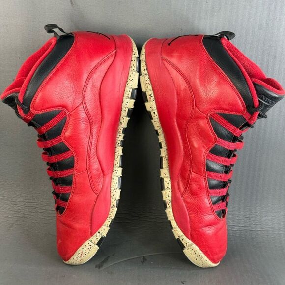 Air Jordan 10 Retro \'Bulls Over Broadway\' athletic sneaker shoes mens size 13 main image 8